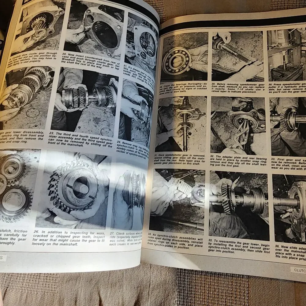 Petersen's Basic Clutches and Transmissions Overhauls Manual 1979 4th Edition